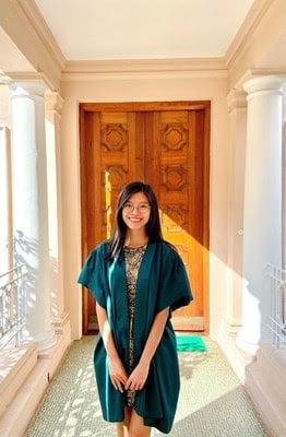 Hanie Luong, recipient of Vietnam Van Thinh Phat Scholarship (PRNewsfoto/The University of Hong Kong)