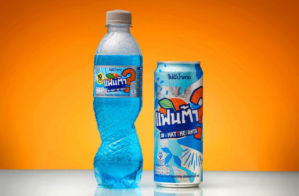 Help solve the Fanta #WTF Blue mystery flavor FANTA rolls-out third ...