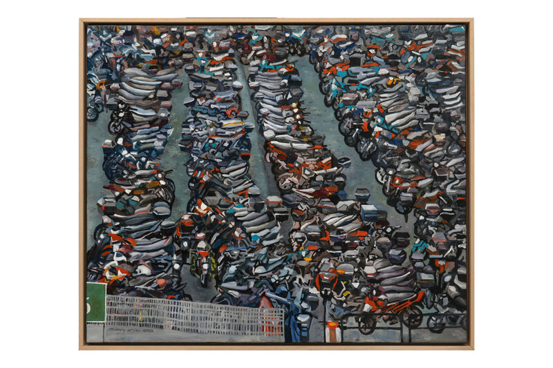 2023 UOB Painting of the Year (Singapore), Emerging Artist Category – Top winner
Most Promising Artist of the Year, Commuting by Stephy Chien (PRNewsfoto/UOB)