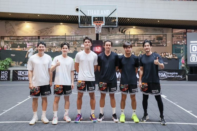 6 หนุ่มซุป’ตาร์ดวลบาสฯ ในสนามแข่งระดับนานาชาติ “3X3.EXE PREMIER THAILAND 2025” ที่เมกาบางนา สร้าง ACTIVE HEALTHY LIFESTYLE จุดพลังคนรุ่นใหม่ให้รักกีฬา ใส่ใจสุขภาพ