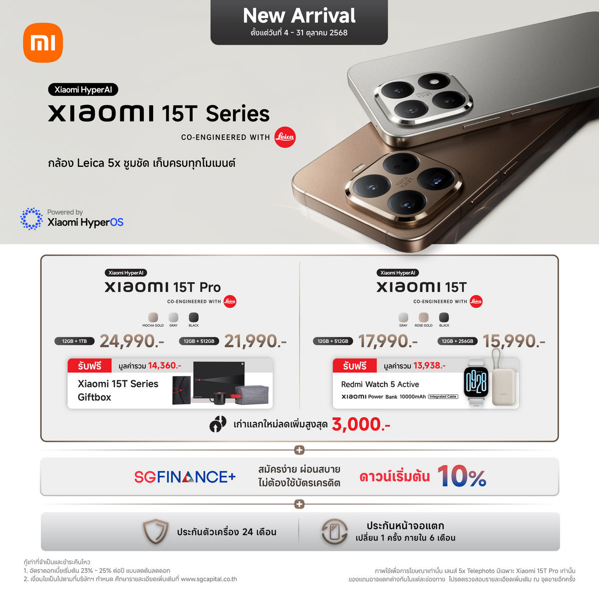 Xiaomi 15T Series 