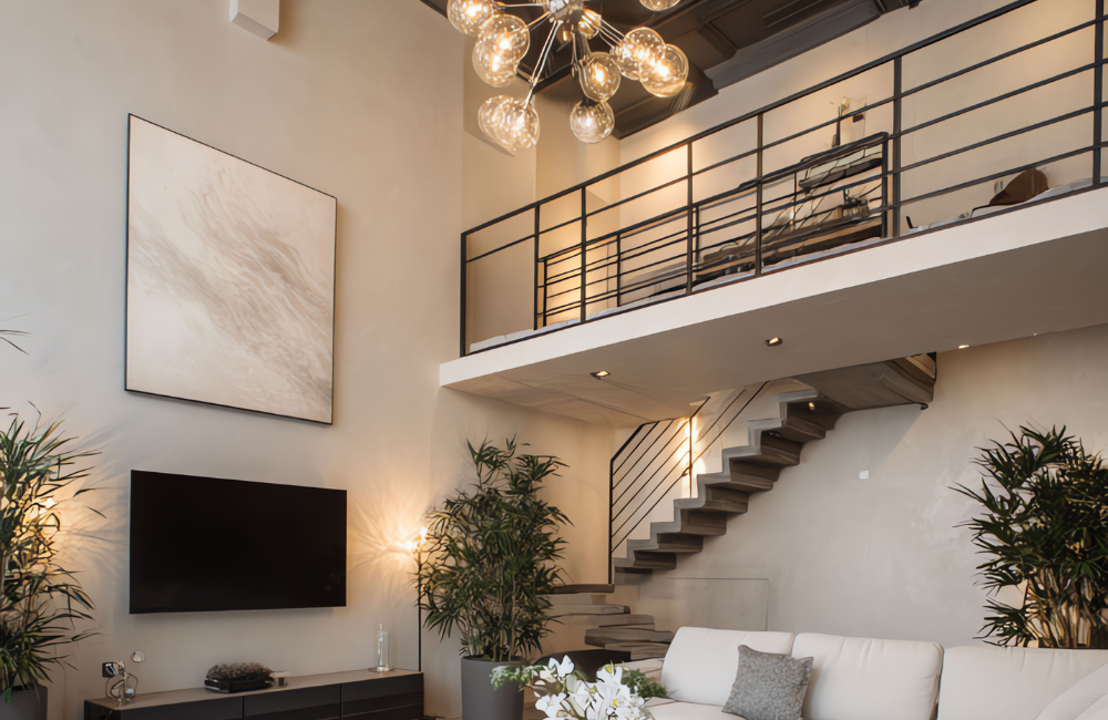 ใช้ฉากอลูมิเนียมทำราวกันตก