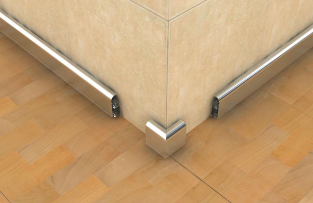 บัวอลูมิเนียมแบบคลิกล็อก (Quick Clip Skirting)