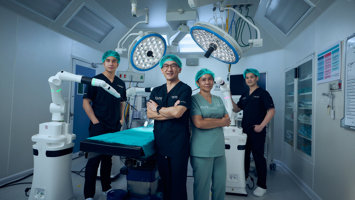 Versius Plus Ras ครั้งแรกในเอเชีย! หุ่นยนต์ช่วยผ่าตัด
