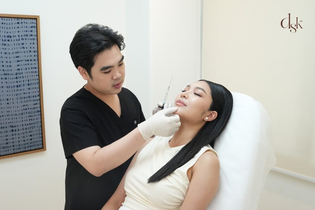 ผลลัพธ์โปรแกรมฉีดฟิลเลอร์